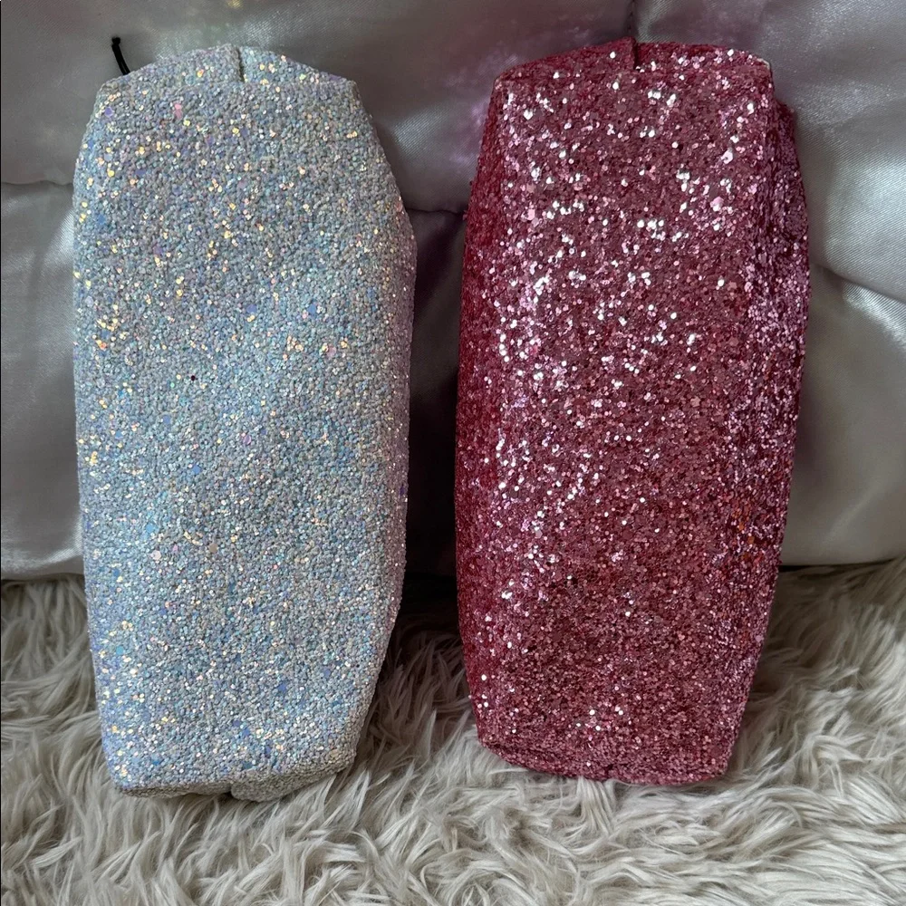 Kensie Sparkle Cosmetic Bag Duo